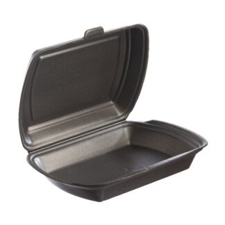 Ланч бокс LB 1 А ВПС (вспененный полистирол), для автоматической и ручной упаковки, черный