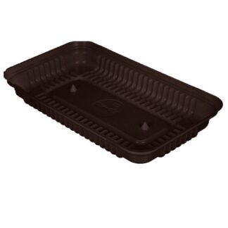 Контейнер ИП 14 плотность стандартная, ПЭТ (полиэтилентерефталат), дно шипы, коричневый