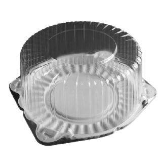 Контейнер высокий ИП 225 А плотность менее стандартной, ПЭТ (полиэтилентерефталат), крышка, прозрачный