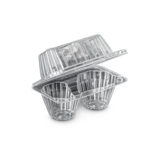 Упаковка под яйцо КР-118/2 БОПС (биаксиально-ориентированный полистирол) прозрачный