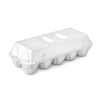 Упаковка под яйцо ME-10 ВПС (вспененный полистирол) белый