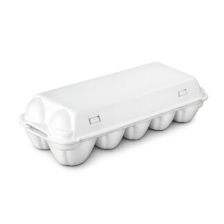 Упаковка под яйцо UE-10 ВПС (вспененный полистирол) белый